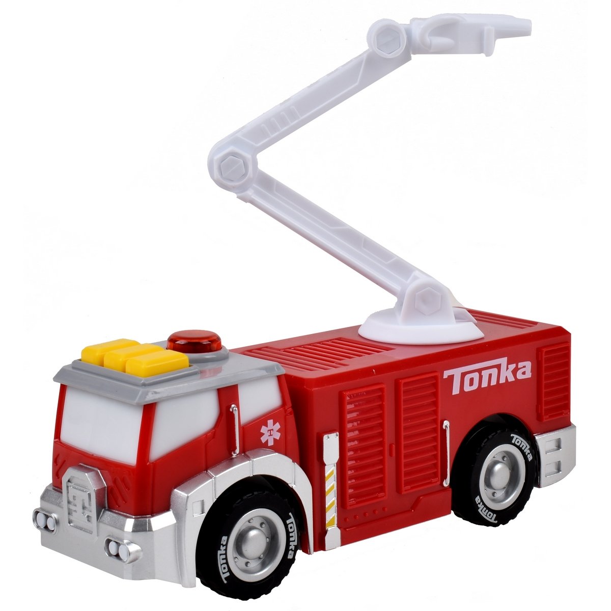 Vehiculo Tonka 18 Cms Con Luces Y Sonidos - Camion De Bomberos